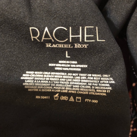 Rachel Roy halter top one piece chic Large NWT’s - Picture 7 of 7